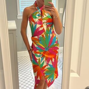 Rachel Zoe Multicolor Floral Two Piece Set